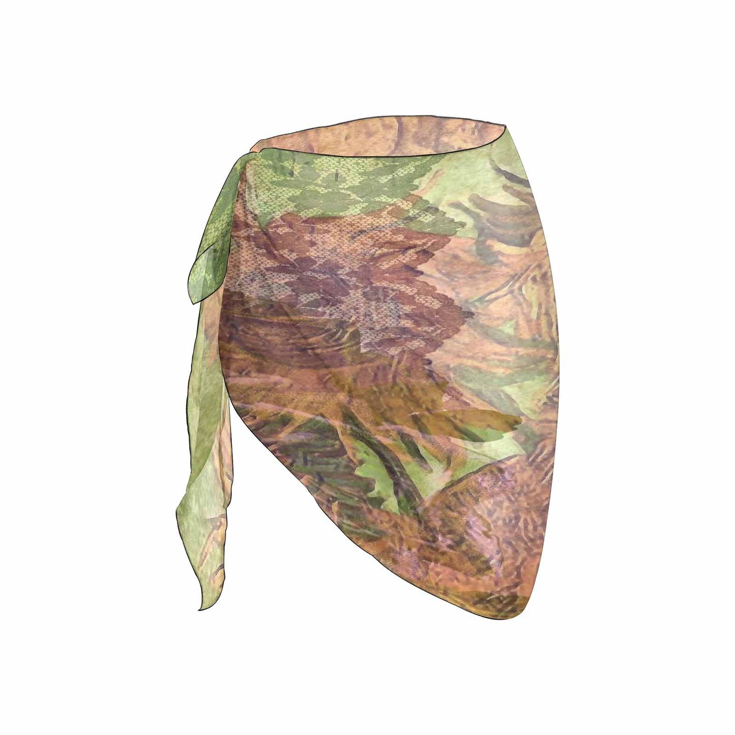 Vintage floral, beach sarong, beach coverup, swim wear, Design 48xx