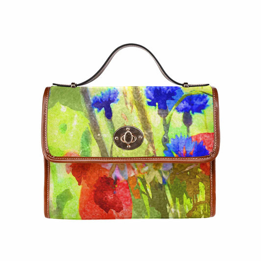 Water Color Floral Handbag Model 1695341 Design 211
