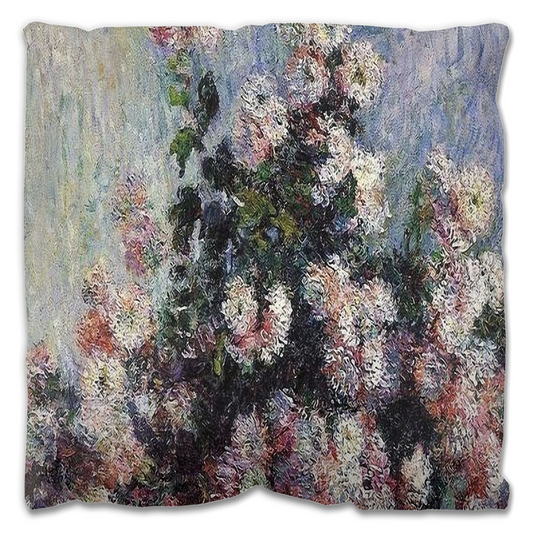 Vintage floral Outdoor Pillows, throw pillow, mildew resistance, various sizes, Design 44