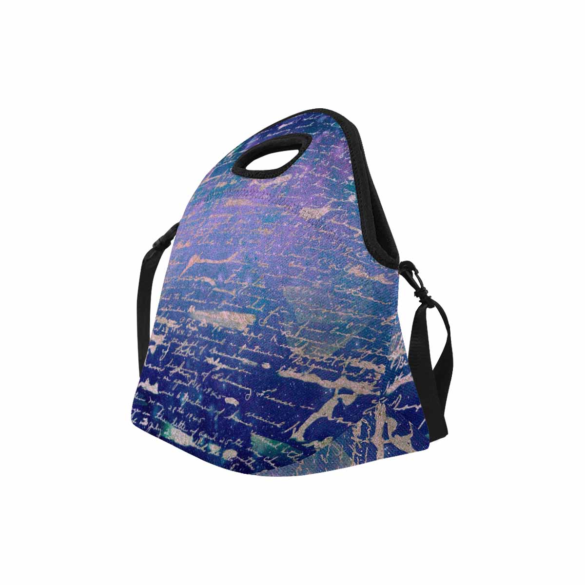 Antique general print, insulated lunch bag, design 52