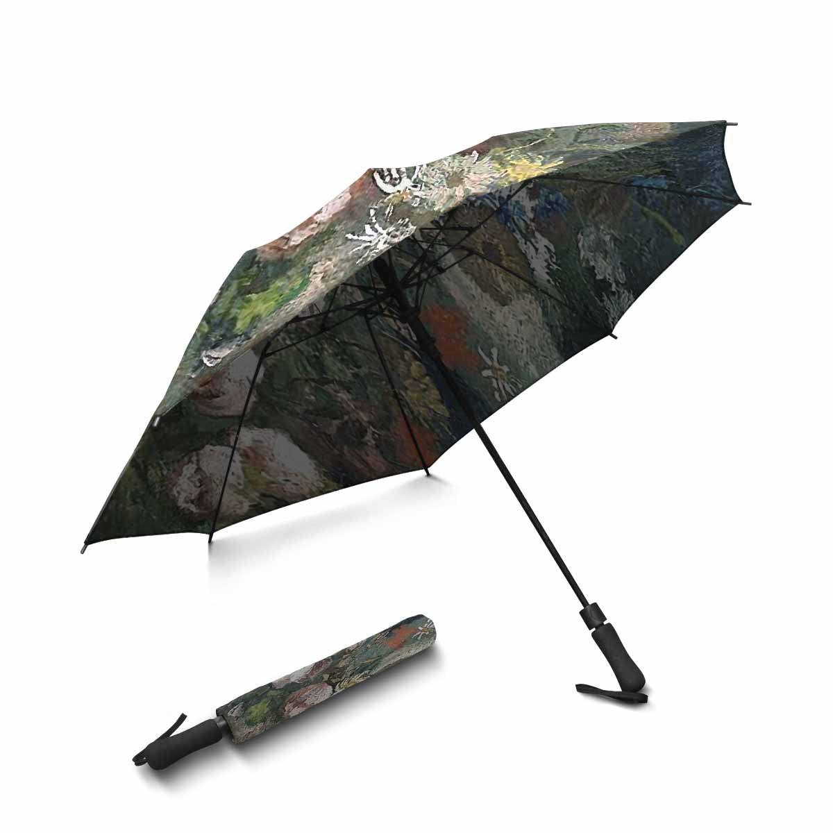 Victorian floral UMBRELLA, Mod U05, Design 51