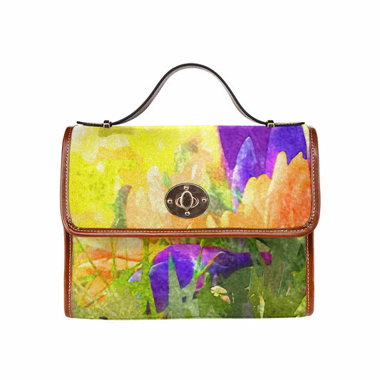 Water Color Floral Handbag Model 1695341 Design 181