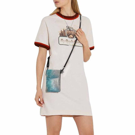 General Victorian cell phone purse, mobile purse, Design 17