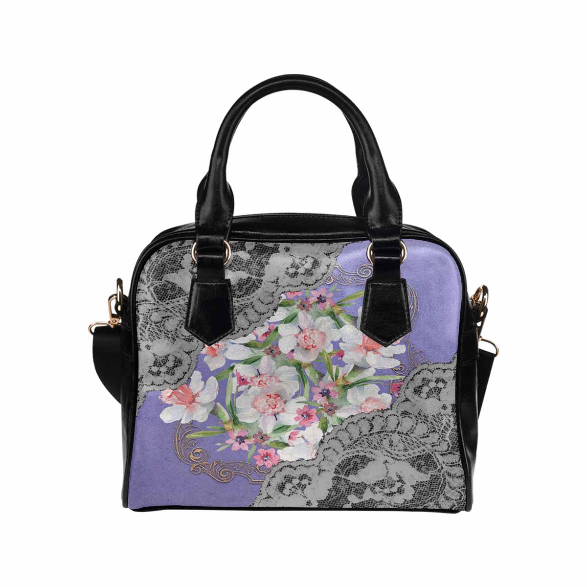 Victorian lace print, cute handbag, Mod 19163453, design 45