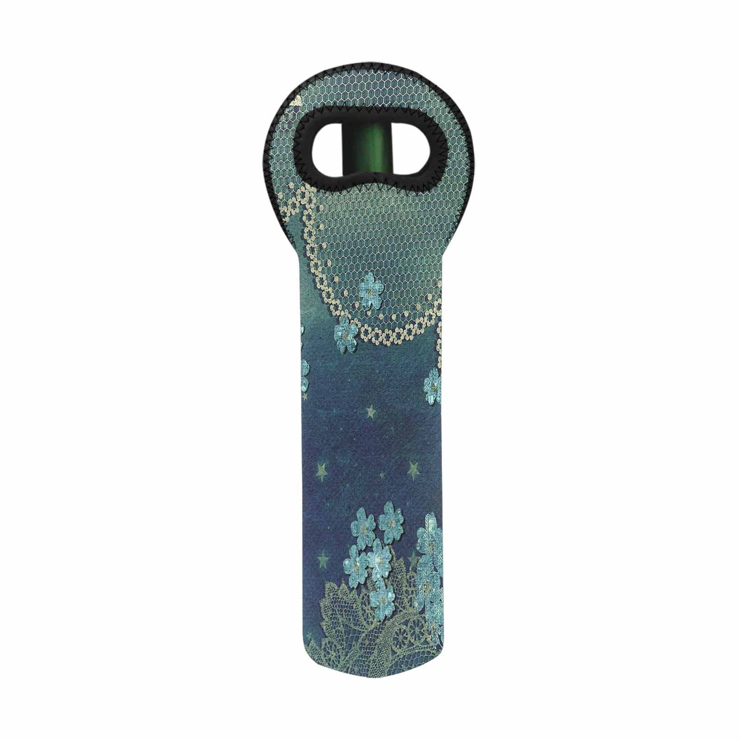 Victorian Lace 1 bottle wine bag, design 04