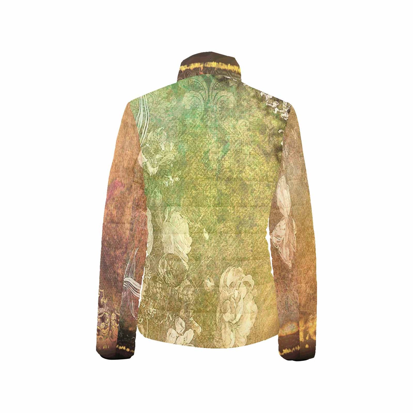 Antique general print quilted jacket, design 09