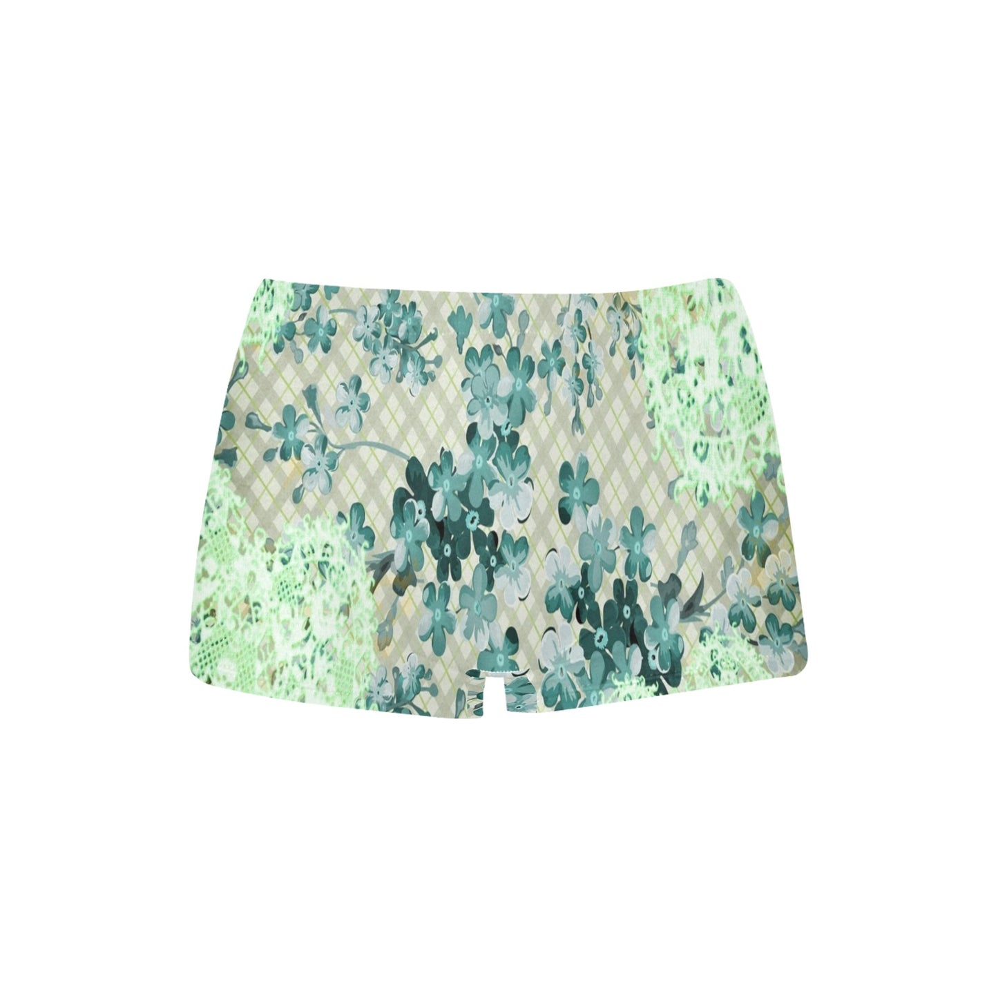 Printed Lace Boyshorts, daisy dukes, pum pum shorts, shortie shorts, design 53