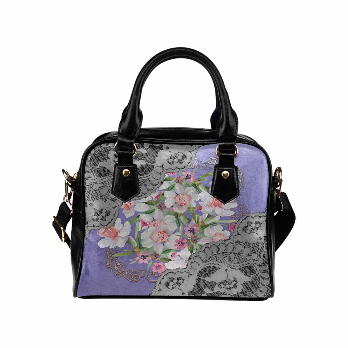 Victorian lace print, cute handbag, Mod 19163453, design 45