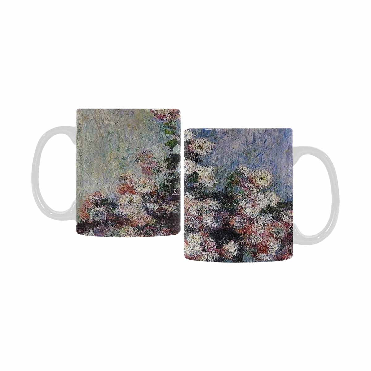 Vintage floral coffee mug or tea cup, Design 44