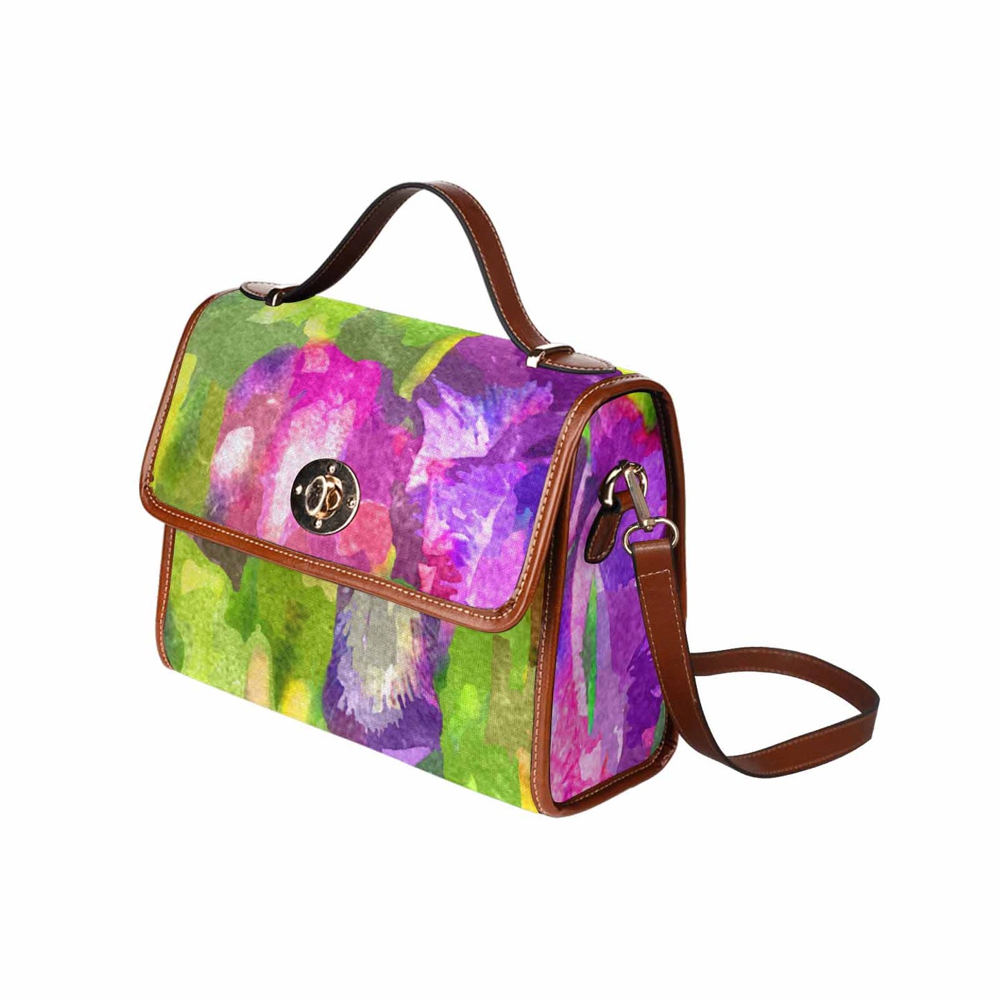 Water Color Floral Handbag Model 1695341 Design 137