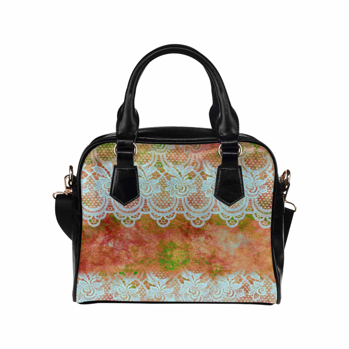 Victorian lace print, cute handbag, Mod 19163453, design 31