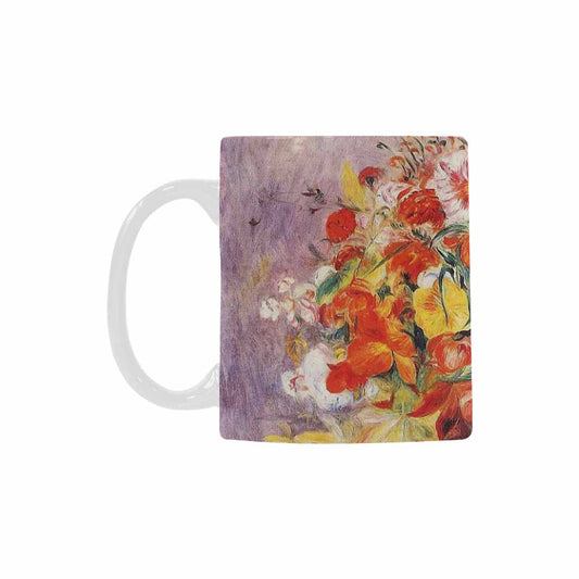 Vintage floral coffee mug or tea cup, Design 19