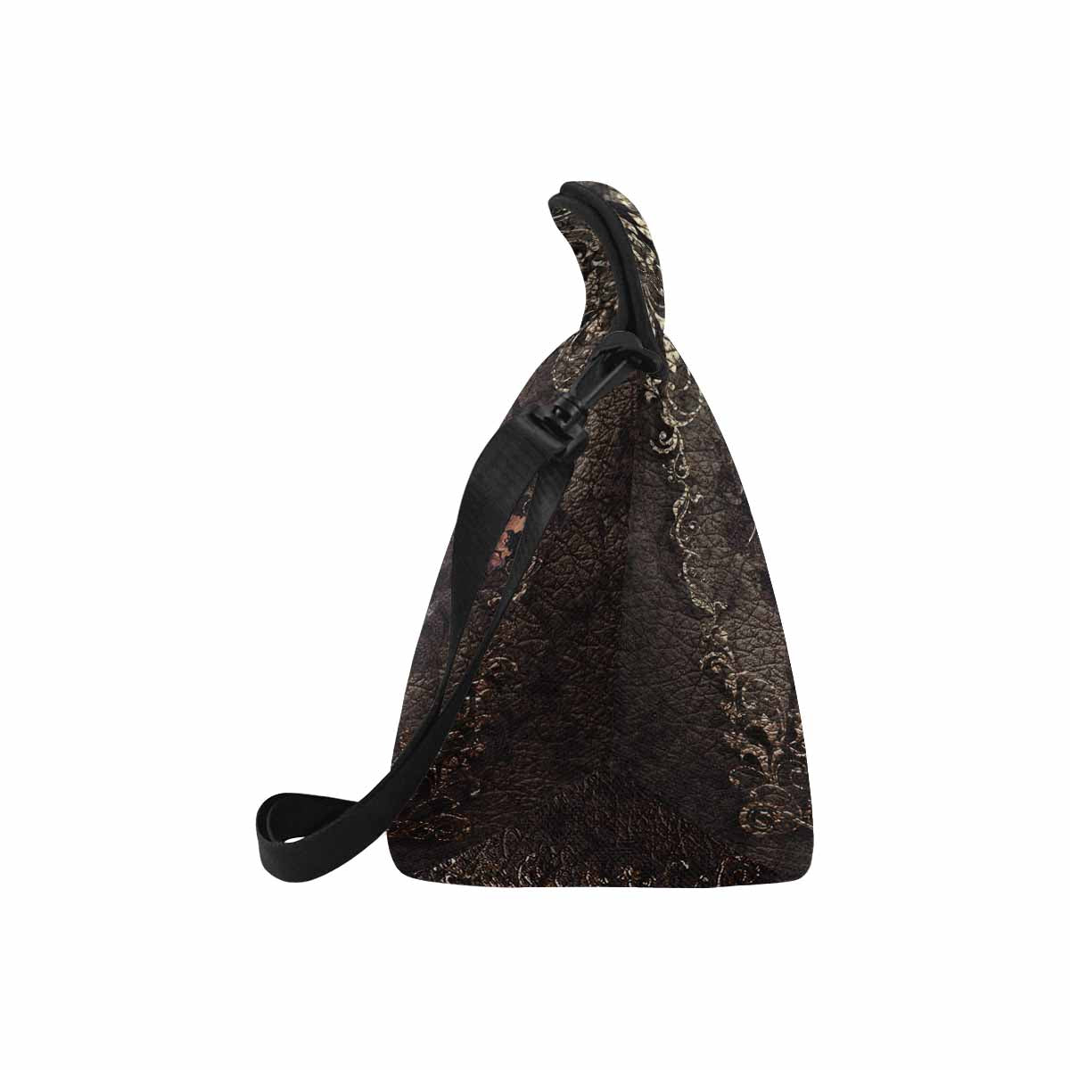 Antique general print, insulated lunch bag, design 12