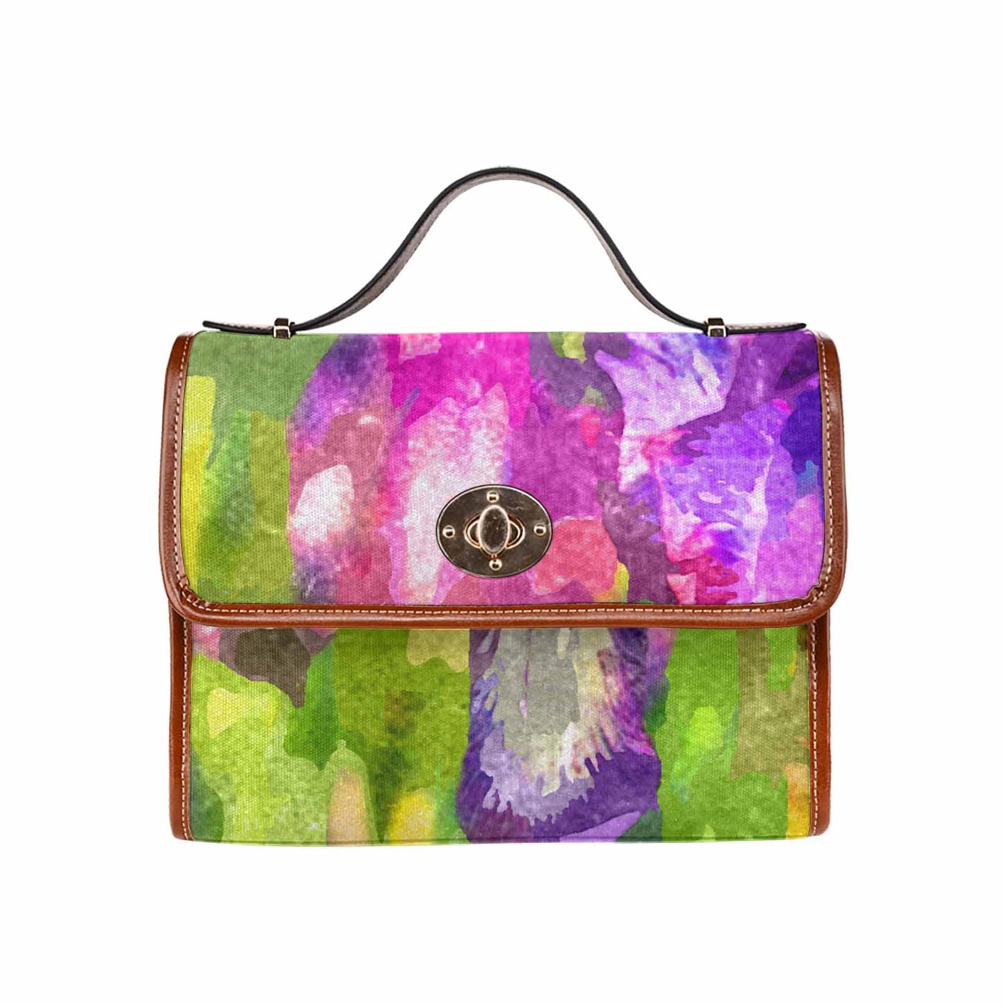 Water Color Floral Handbag Model 1695341 Design 137