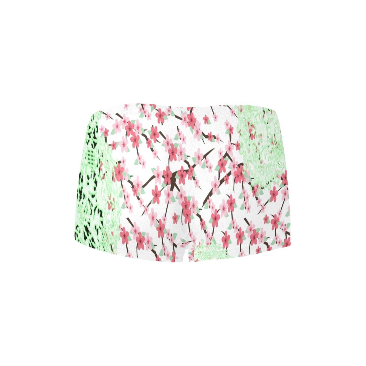 Printed Lace Boyshorts, daisy dukes, pum pum shorts, shortie shorts , design 10