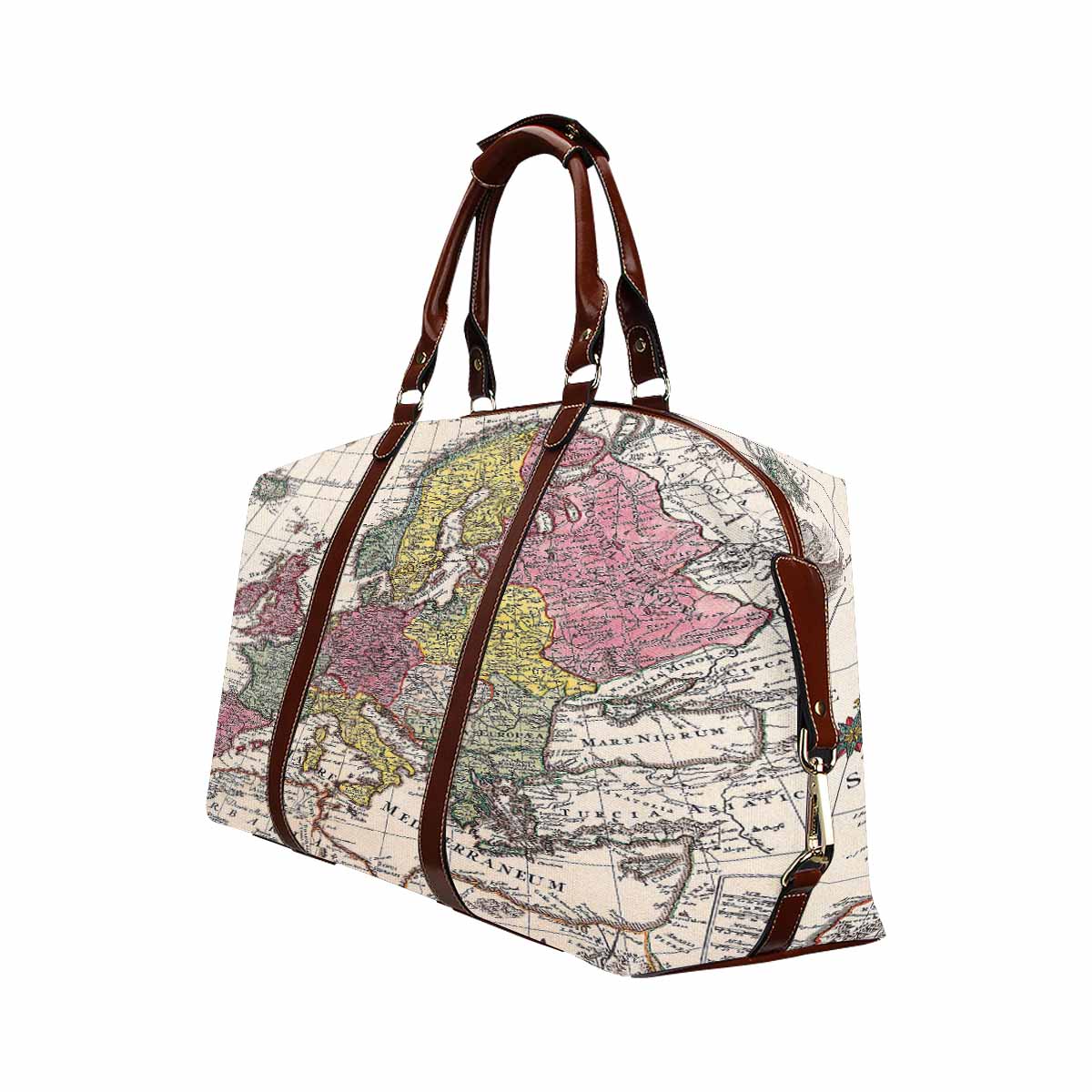 Antique Map design travel bag, Model 1695343, Design 43