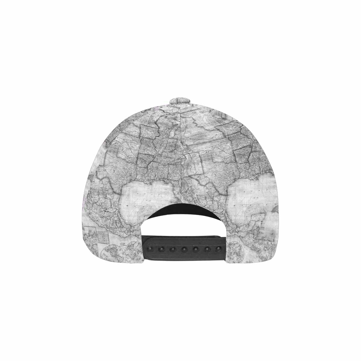 Antique Map design dad cap, trucker hat, Design 26