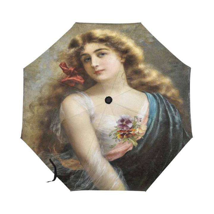 Victorian Lady Design UMBRELLA, An auburn beauty Model U05-C20