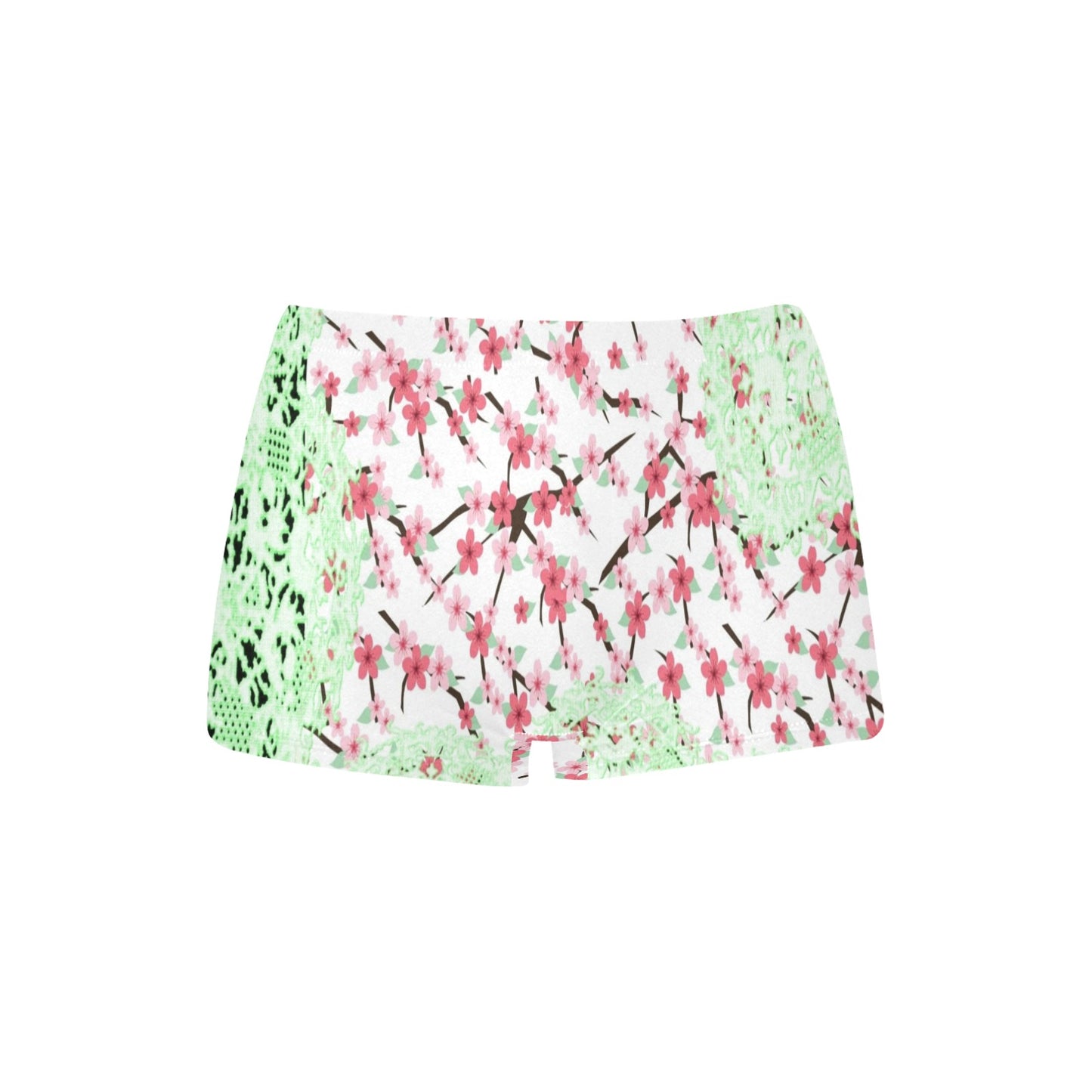 Printed Lace Boyshorts, daisy dukes, pum pum shorts, shortie shorts , design 10