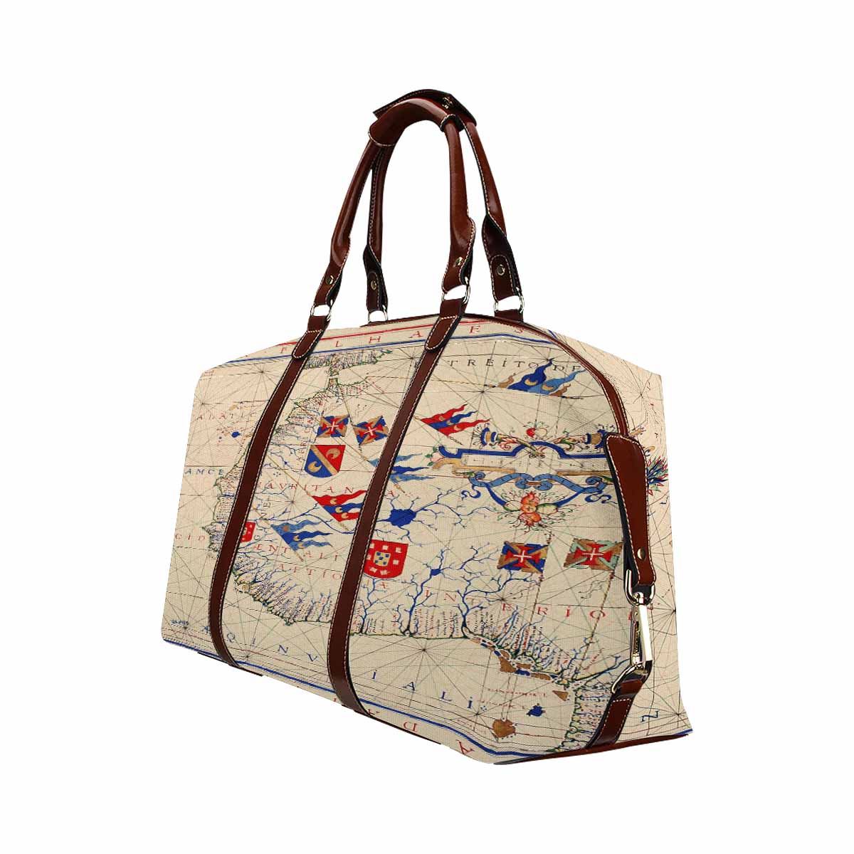 Antique Map design travel bag, Model 1695343, Design 45