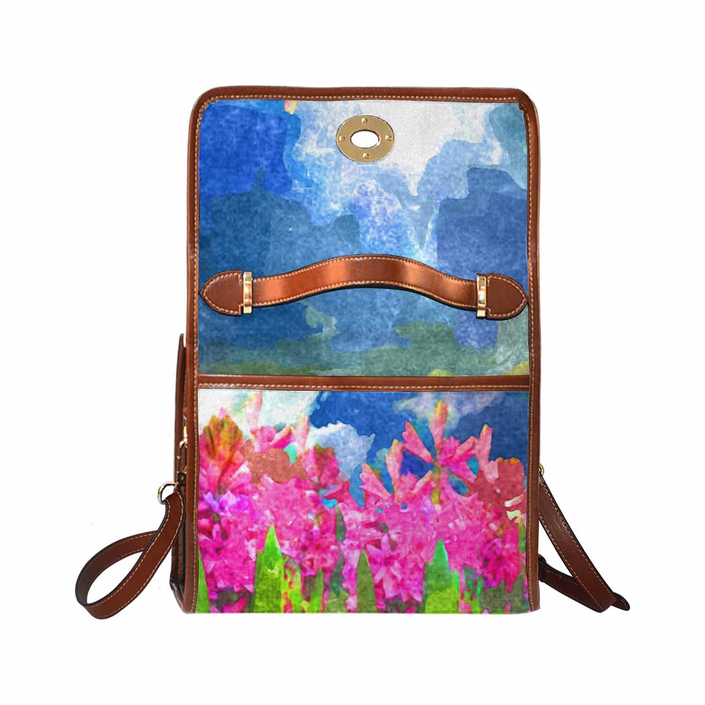 Water Color Floral Handbag Model 1695341 Design 083
