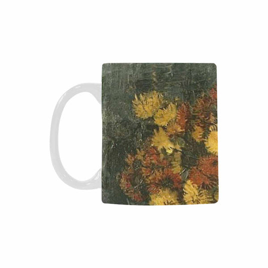 Vintage floral coffee mug or tea cup, Design 28