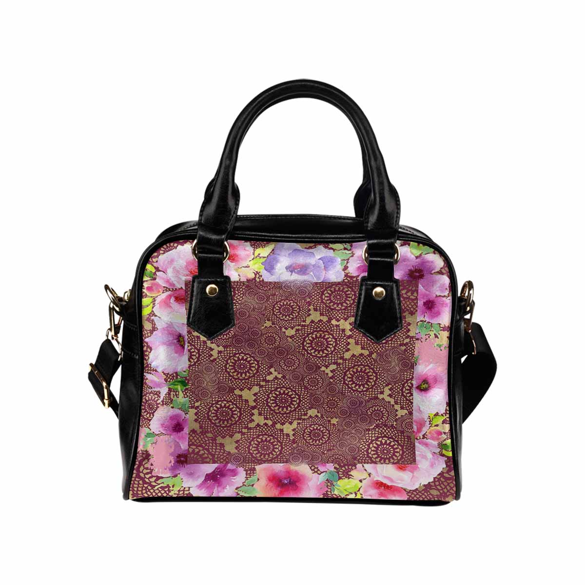 Victorian lace print, cute handbag, Mod 19163453, design 13