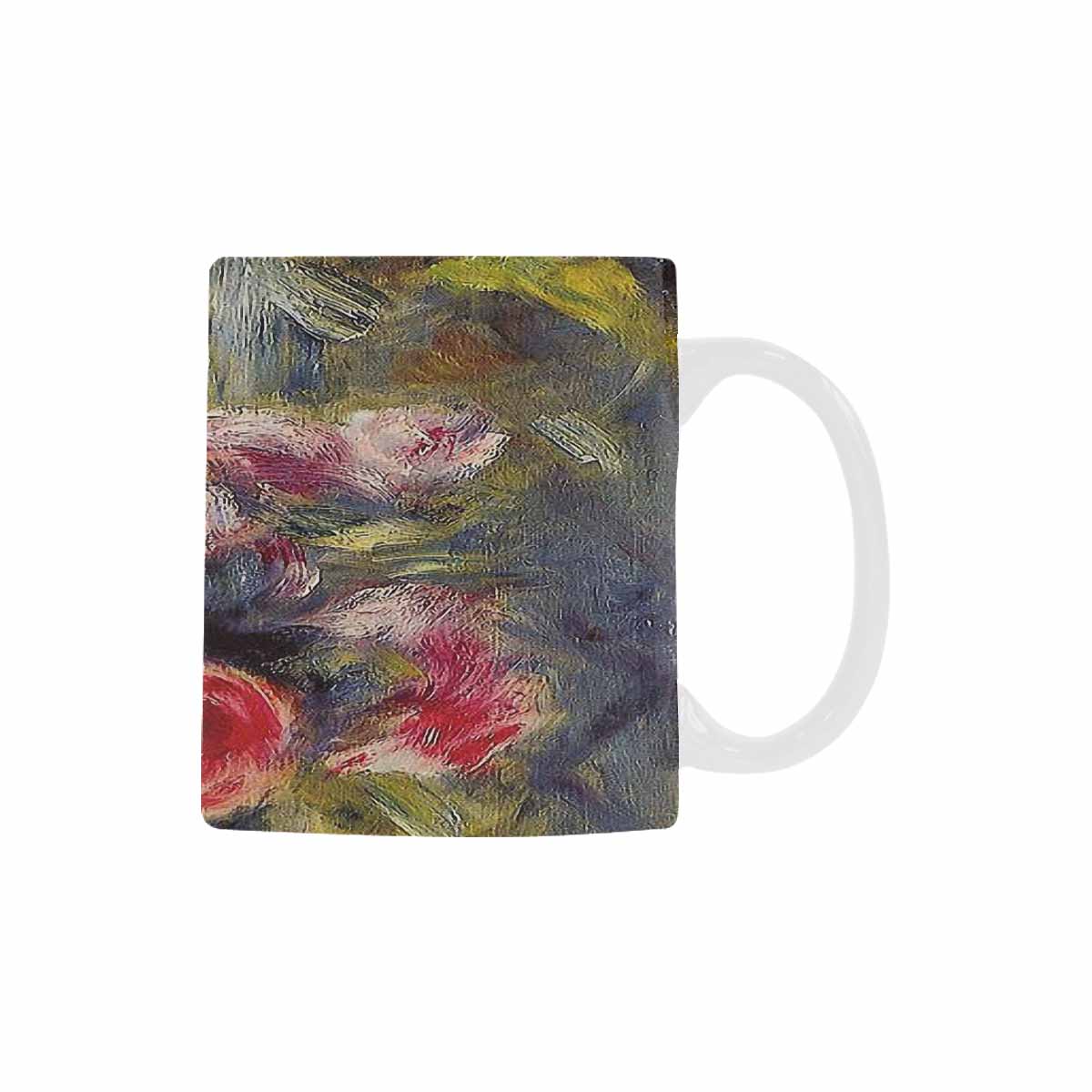 Vintage floral coffee mug or tea cup, Design 26