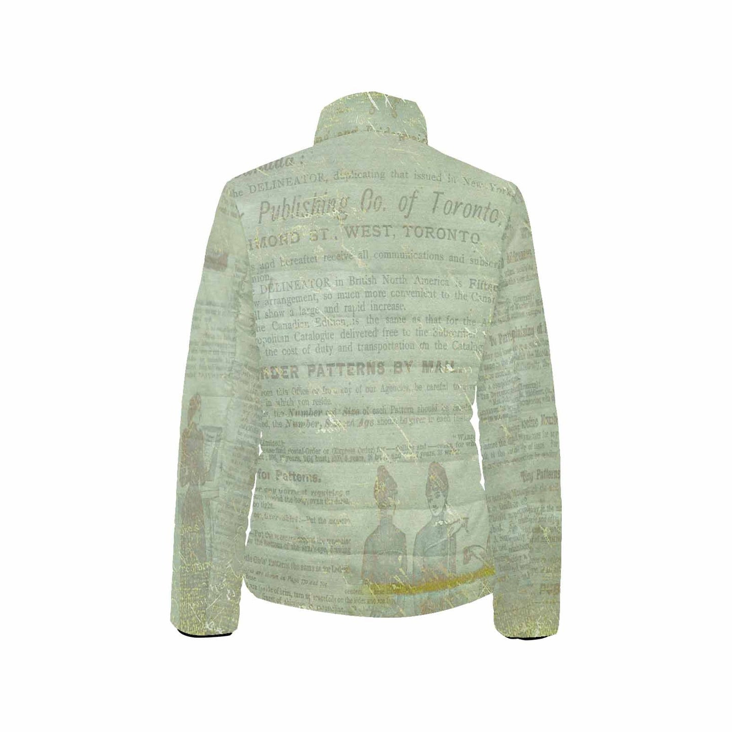 Antique general print quilted jacket, design 38
