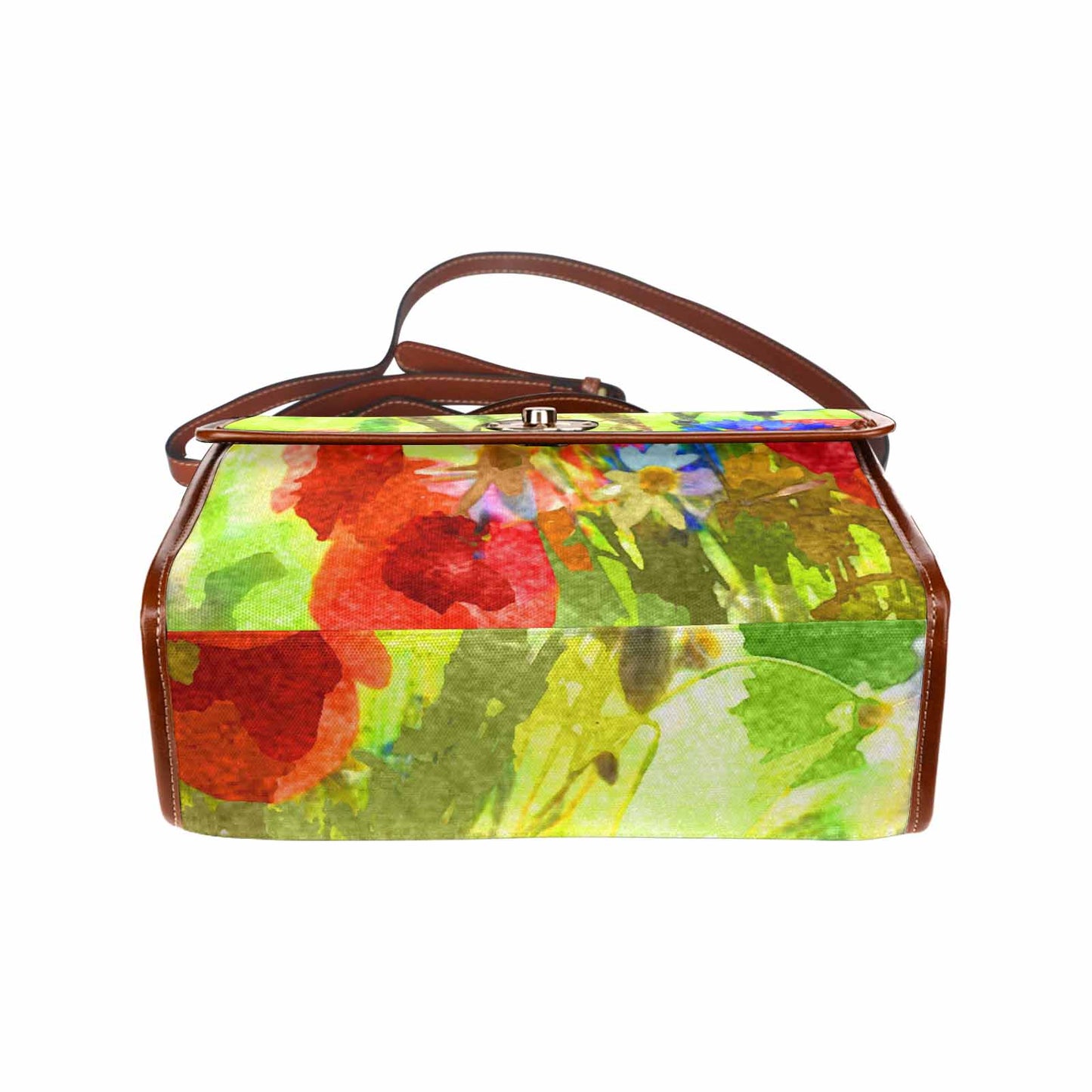 Water Color Floral Handbag Model 1695341 Design 211