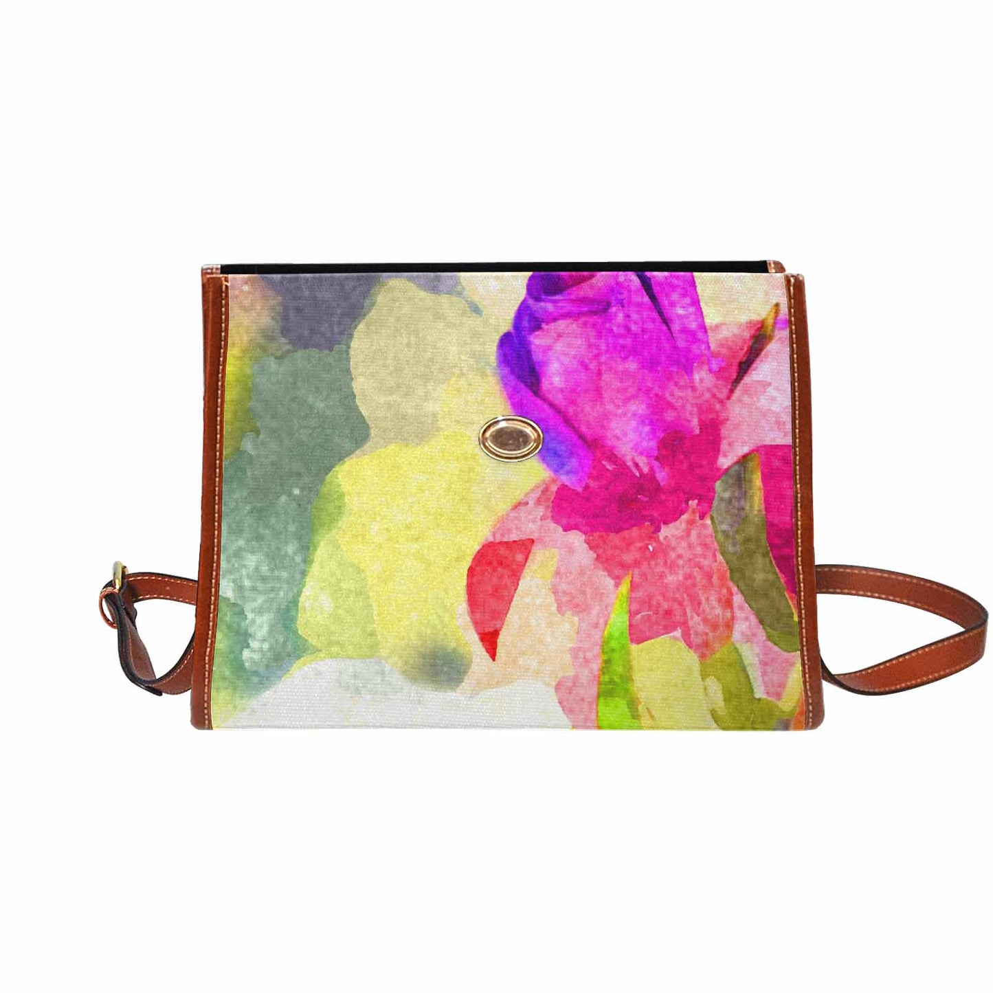 Water Color Floral Handbag Model 1695341 Design 117
