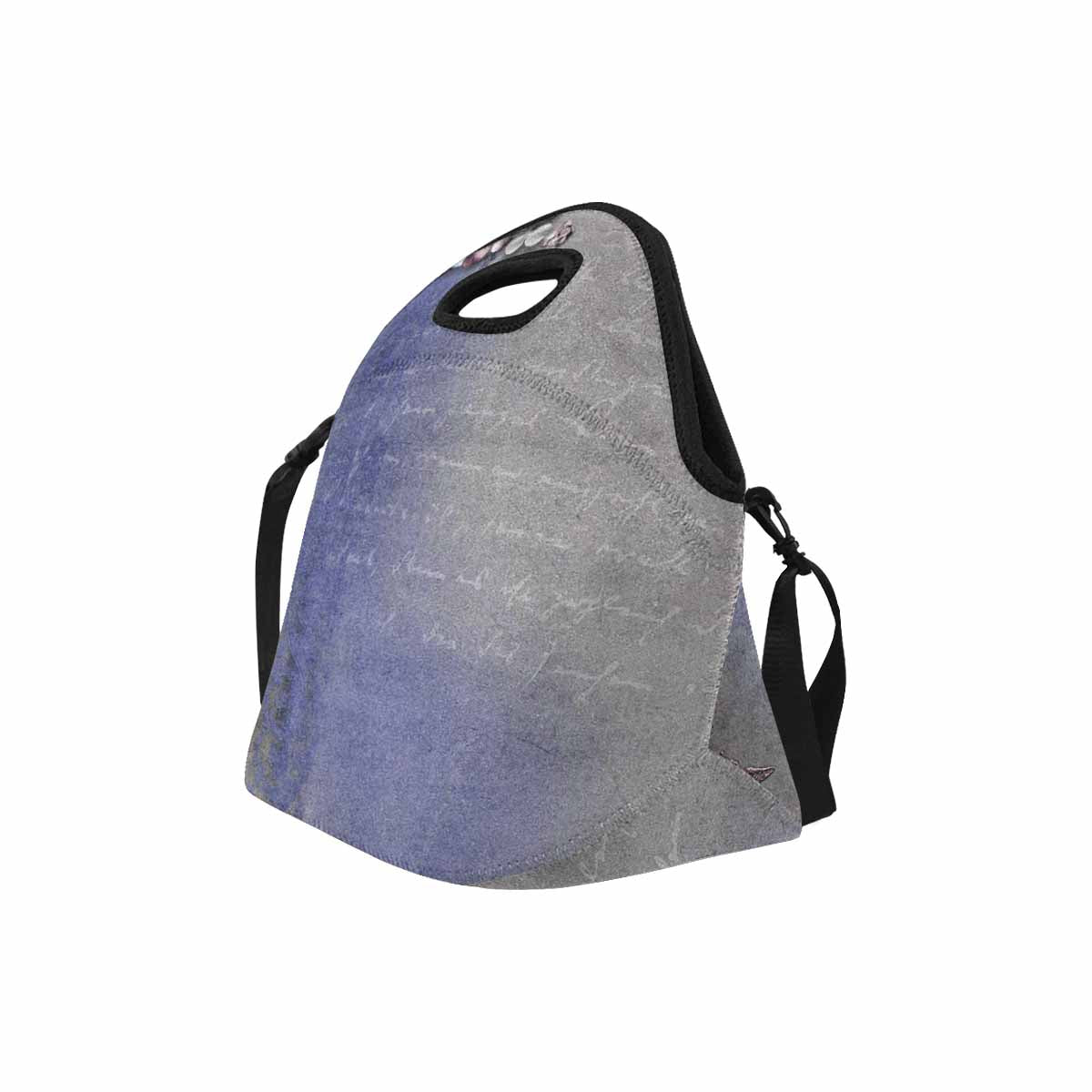 Antique general print, insulated lunch bag, design 11