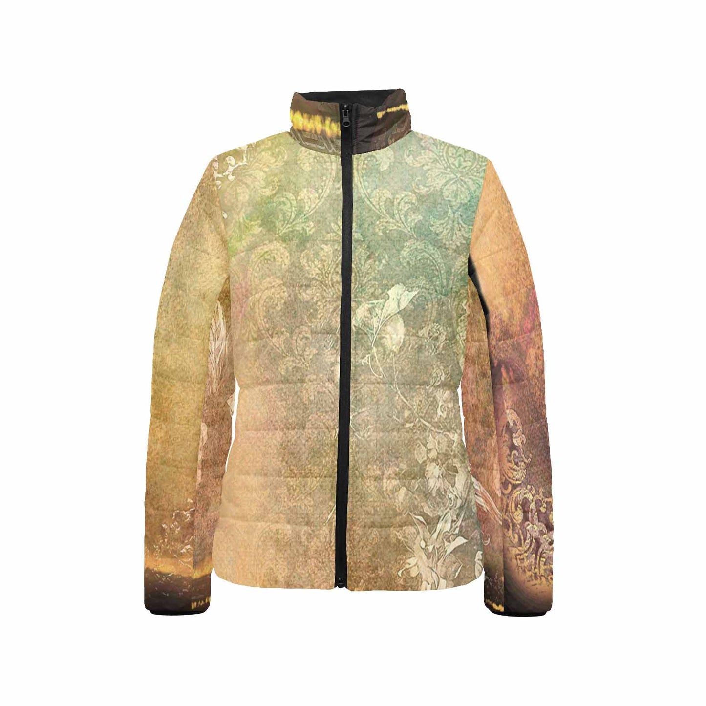 Antique general print quilted jacket, design 09