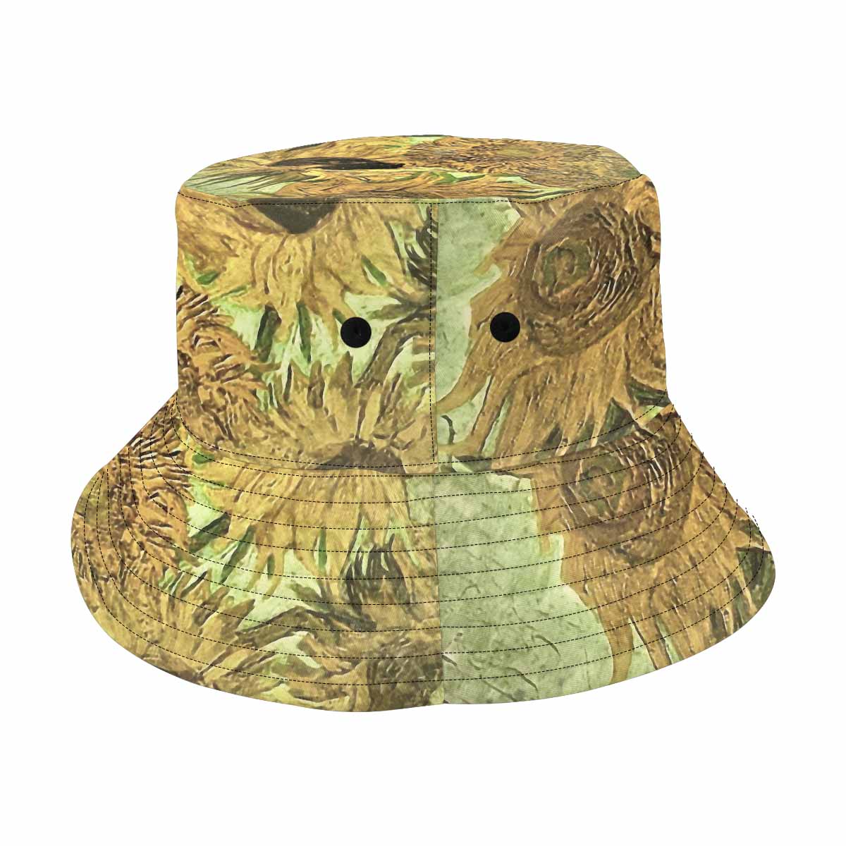 Vintage floral unisex bucket boonie Hat, outdoors hat, Design 48x