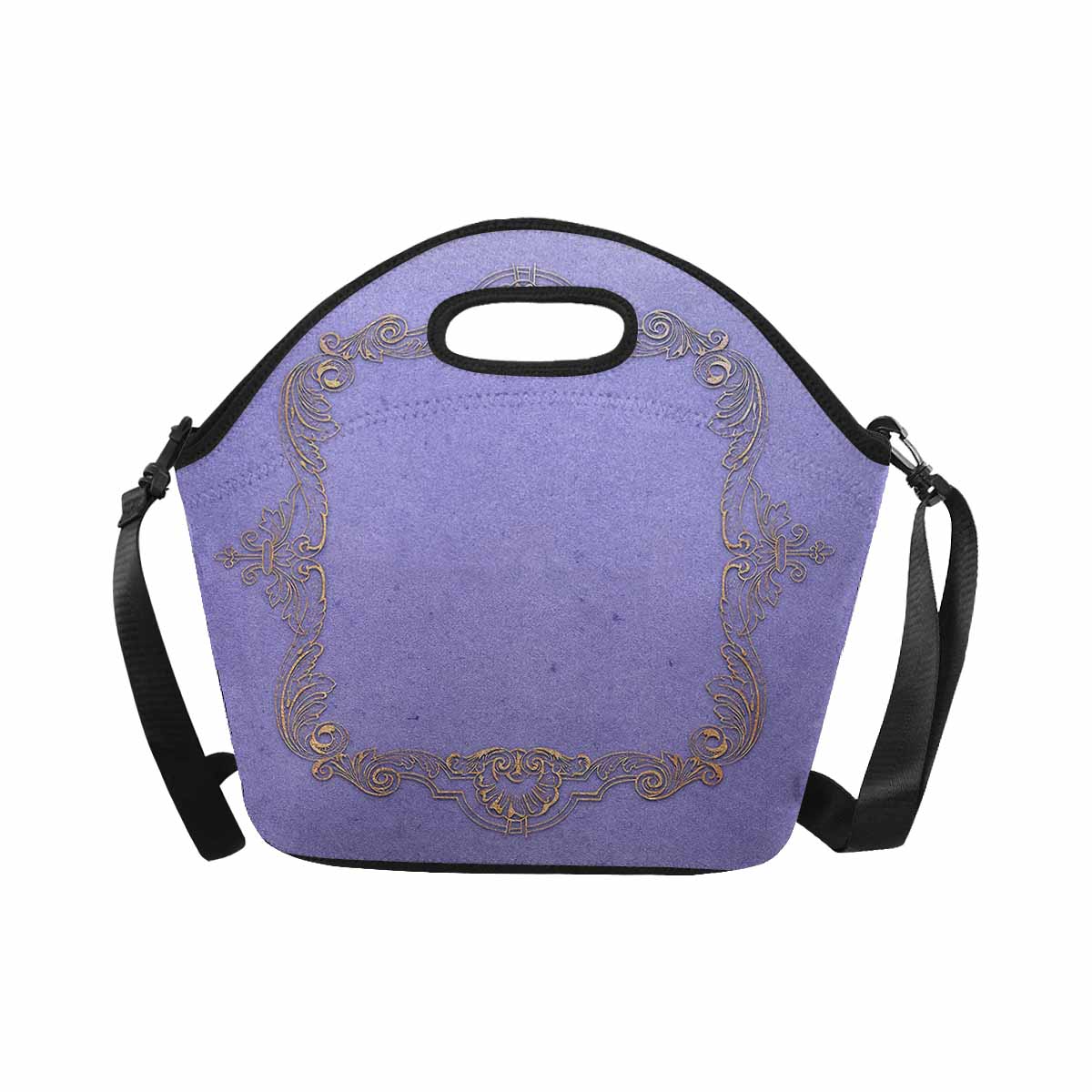 Antique general print, insulated lunch bag, design 45