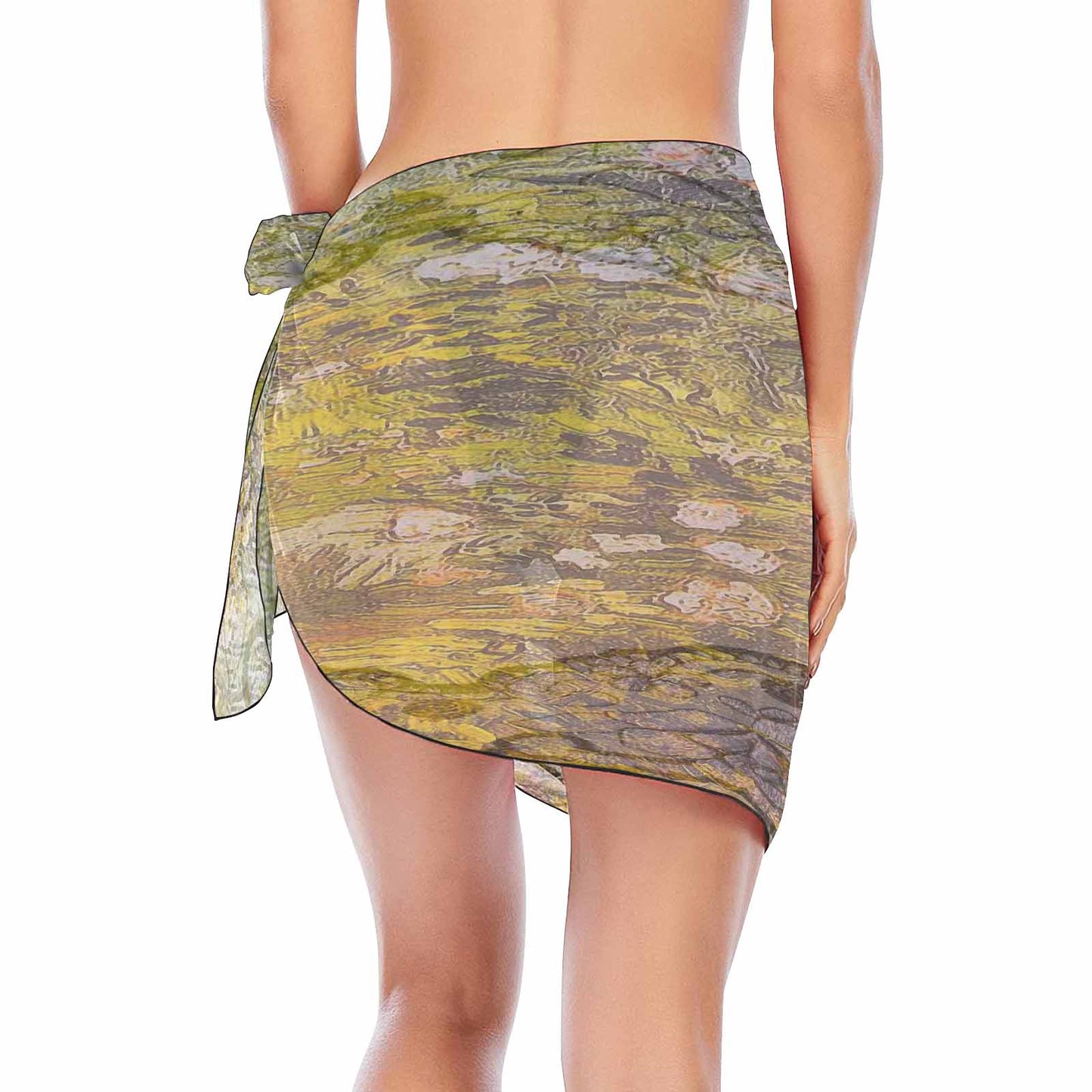 Vintage floral, beach sarong, beach coverup, swim wear, Design 05x