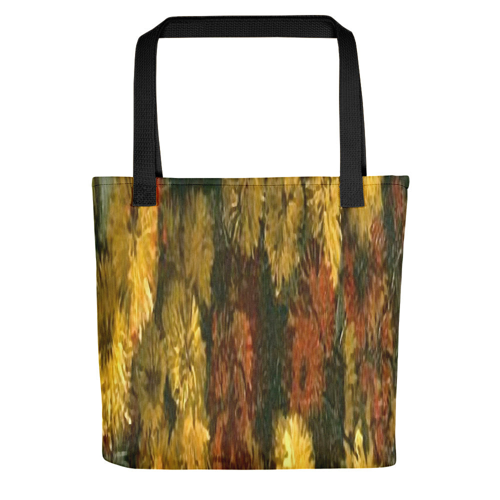 Vintage floral casual tote bag, beach bag, 15 x 15 inch, Design 28