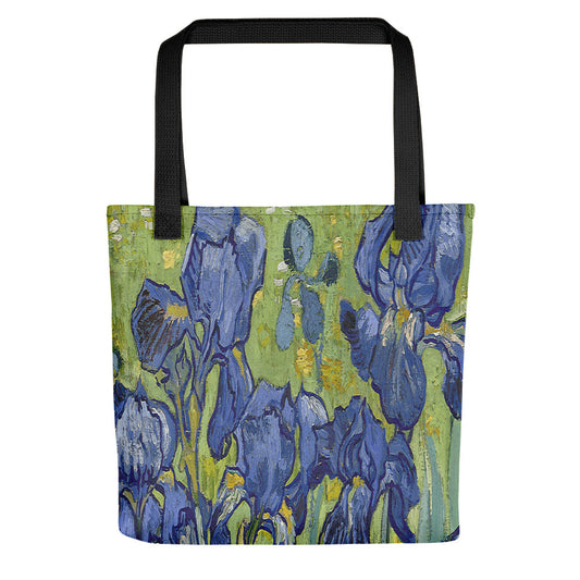 Vintage floral casual tote bag, beach bag, 15 x 15 inch, Design 40