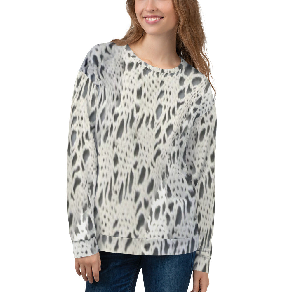 Lace Print sweatshirt, womens long sleeve top, Size XS to 3XL plus size, design 12