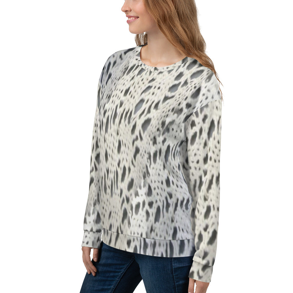 Lace Print sweatshirt, womens long sleeve top, Size XS to 3XL plus size, design 12