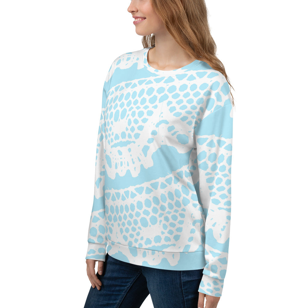 Lace Print sweatshirt, womens long sleeve top, Size XS to 3XL plus size, design 08