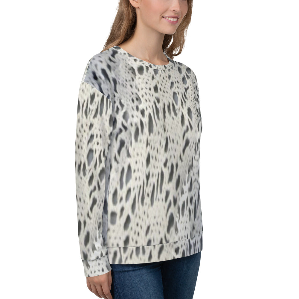 Lace Print sweatshirt, womens long sleeve top, Size XS to 3XL plus size, design 12