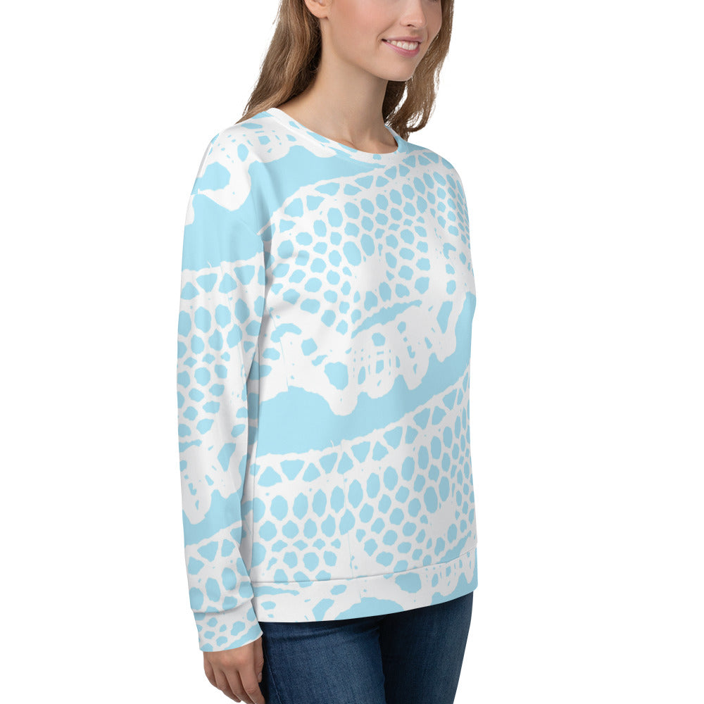 Lace Print sweatshirt, womens long sleeve top, Size XS to 3XL plus size, design 08
