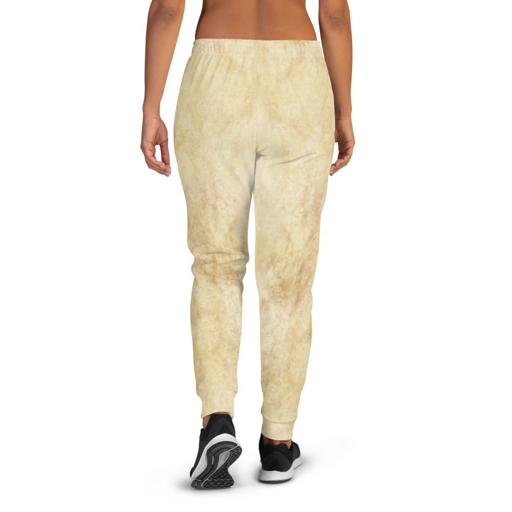 Victorian lace print sweatpants, womens joggers, Size XS to 3XL plus size, design 29