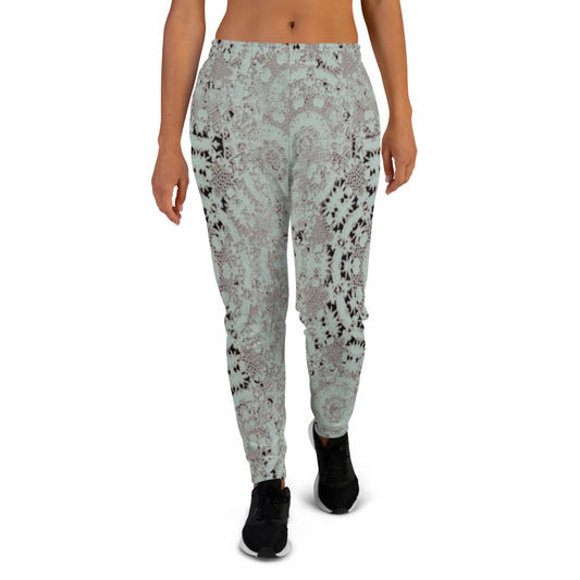 Victorian lace print sweatpants, womens joggers, Size XS to 3XL plus size, design 51