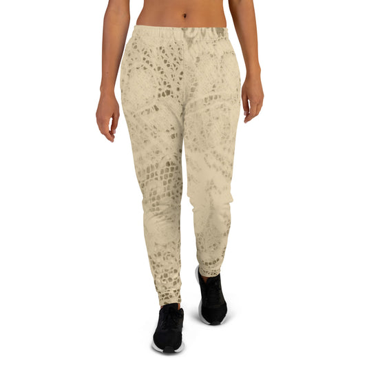 Victorian lace print sweatpants, womens joggers, Size XS to 3XL plus size, design 26