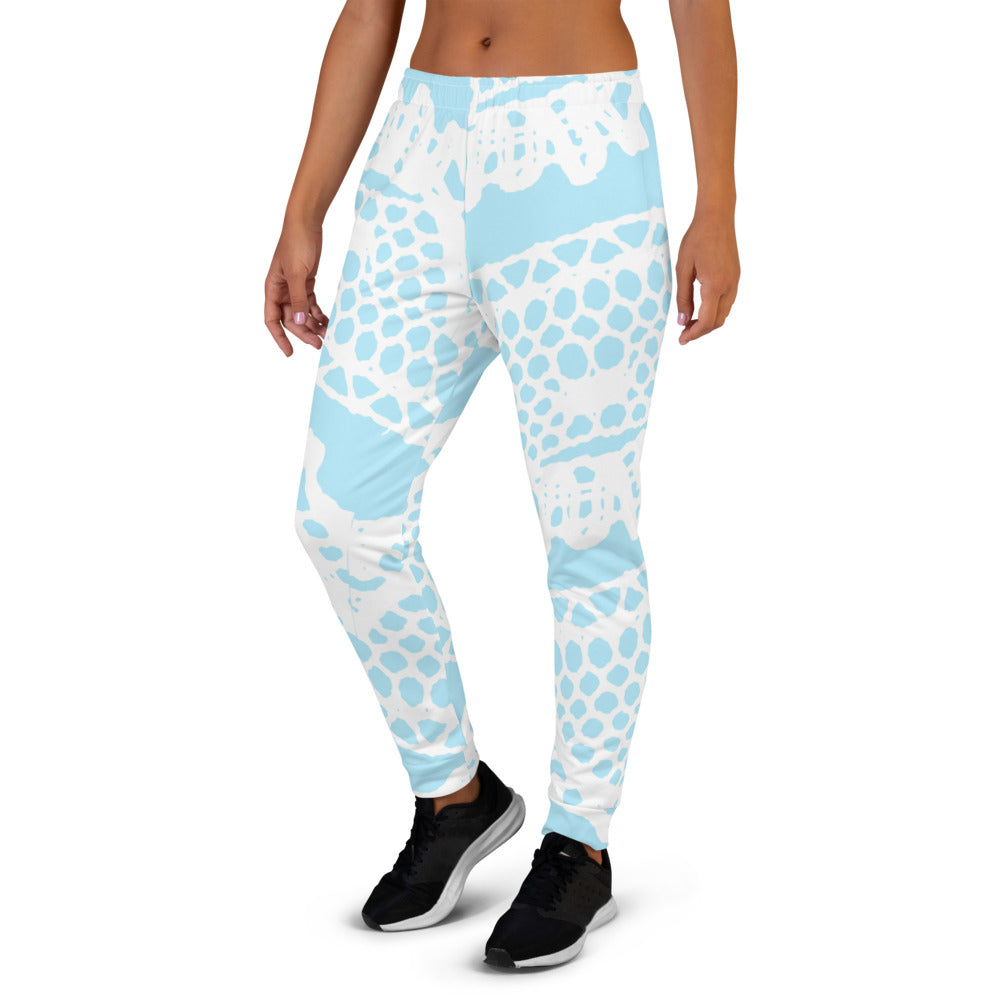 Victorian lace print sweatpants, womens joggers, Size XS to 3XL plus size, design 08