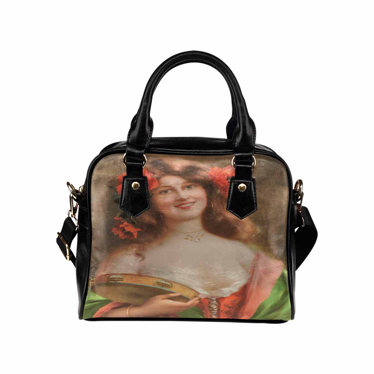 Victorian Lady design handbag, Mod 19163453, Tambourine Girl
