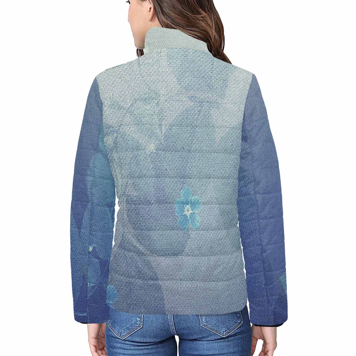 Antique general print quilted jacket, design 40