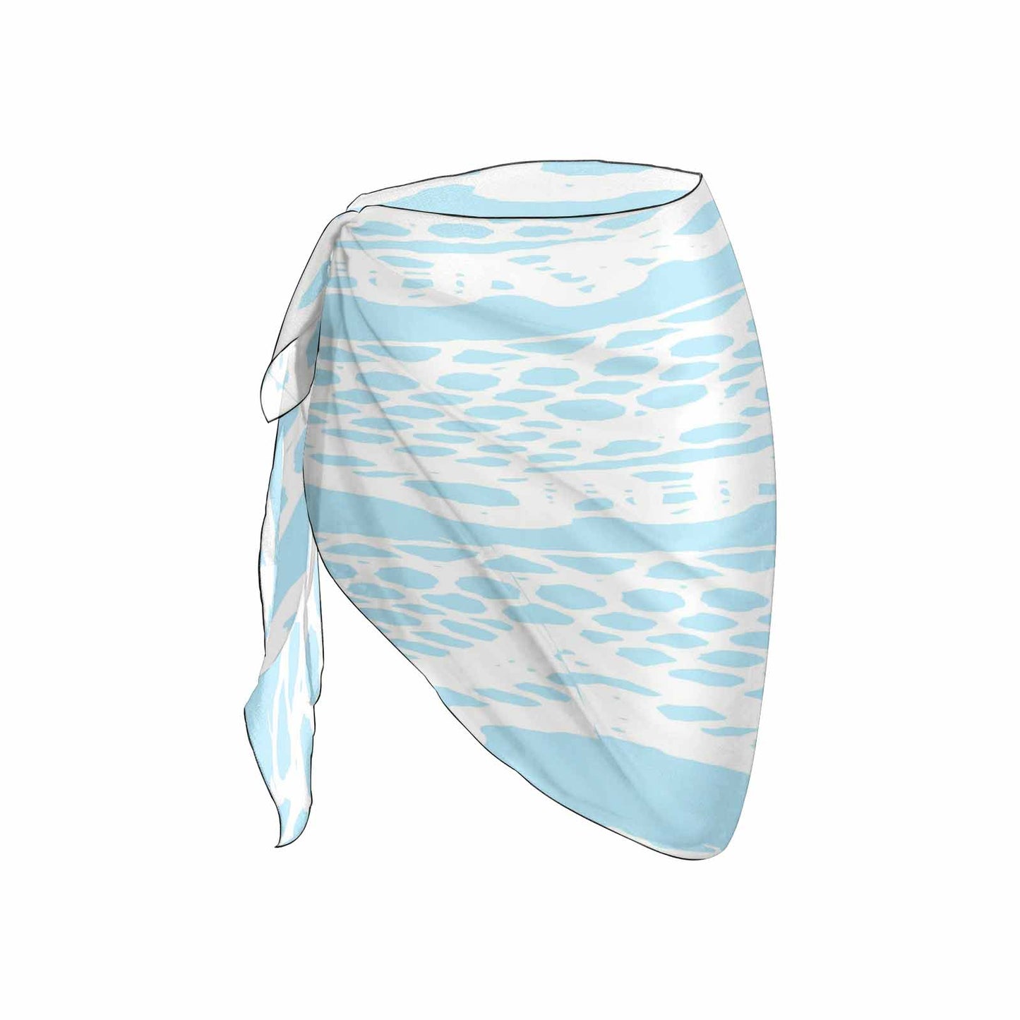 Beach Sarong, cover up, Printed Lace, Victorian lace design 08